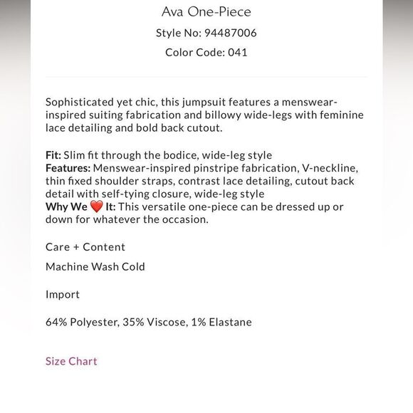 Free People Ava Pinstripe One Piece Jumpsuit in Blue Combo - Picture 5 of 7